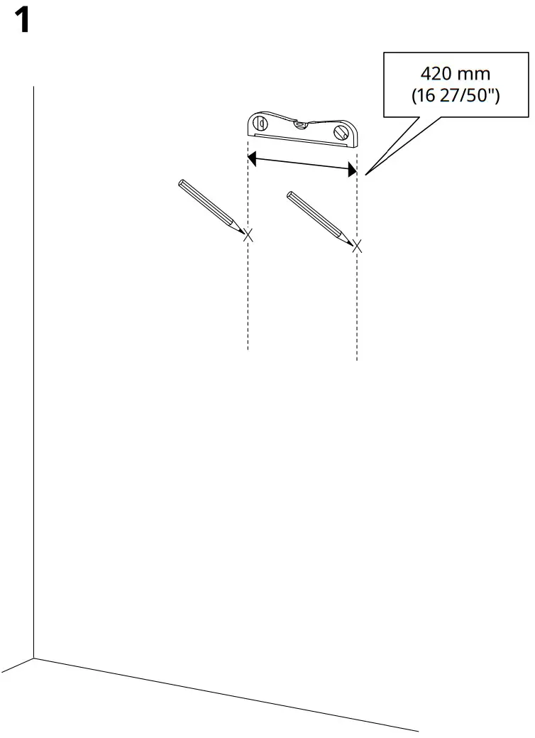 IKEA GRANVÅG Mirror with Storage - fig 2
