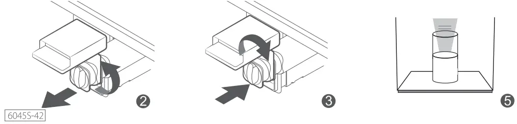 Waterdrop EFF-6045S Refrigerator Water Filter - clear the syster