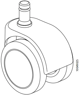 IKEA AA-2261288-2-101 RENBERGET Swivel Chair Bomstad Black A5
