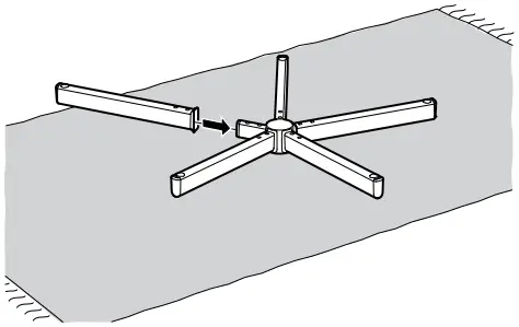 IKEA AA-2261288-2-101 RENBERGET Swivel Chair Bomstad Black B1