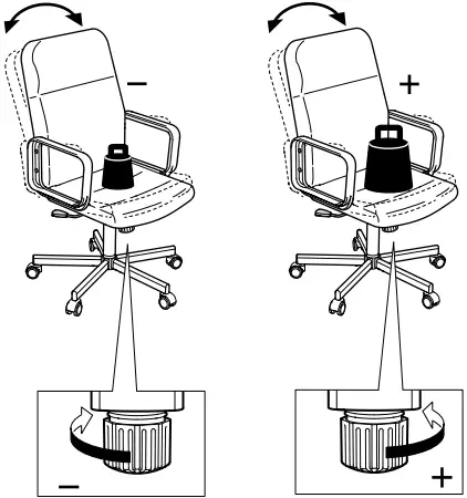 IKEA AA-2261288-2-101 RENBERGET Swivel Chair Bomstad Black C8