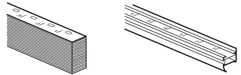 IKEA HORNVALLMO Block Out Pleated Blind White Top Down - Figure 9