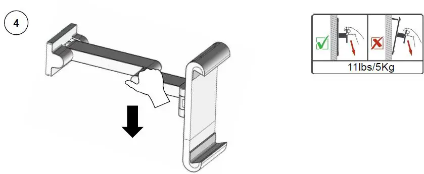 Barkan-T54-MAN-2304-Tablet-Mount-for-Wall-and-Cabinet- (10)