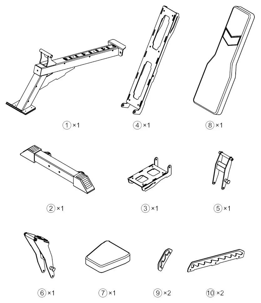 FRENCH FITNESS FF-MAB30 Multi Adjustable Bench - Fig 4