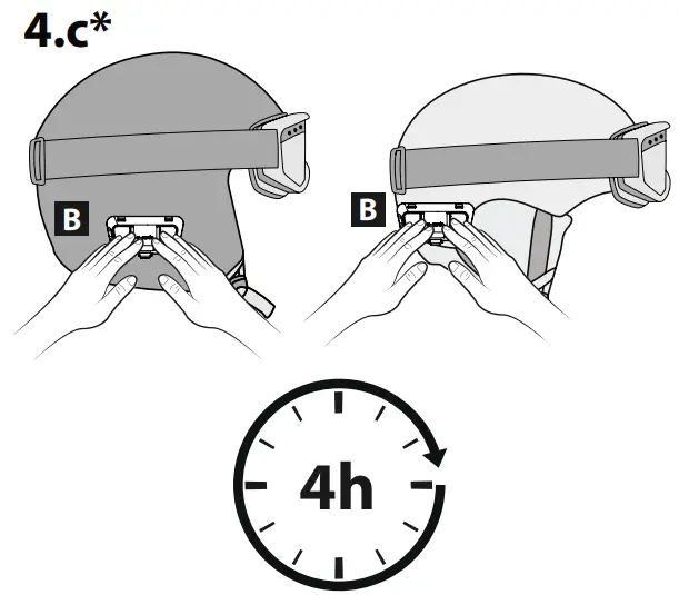 cardo Packtalk Outdoor Ultimate Outdoor Sports Communicator - MOUNT THE CRADLE 5