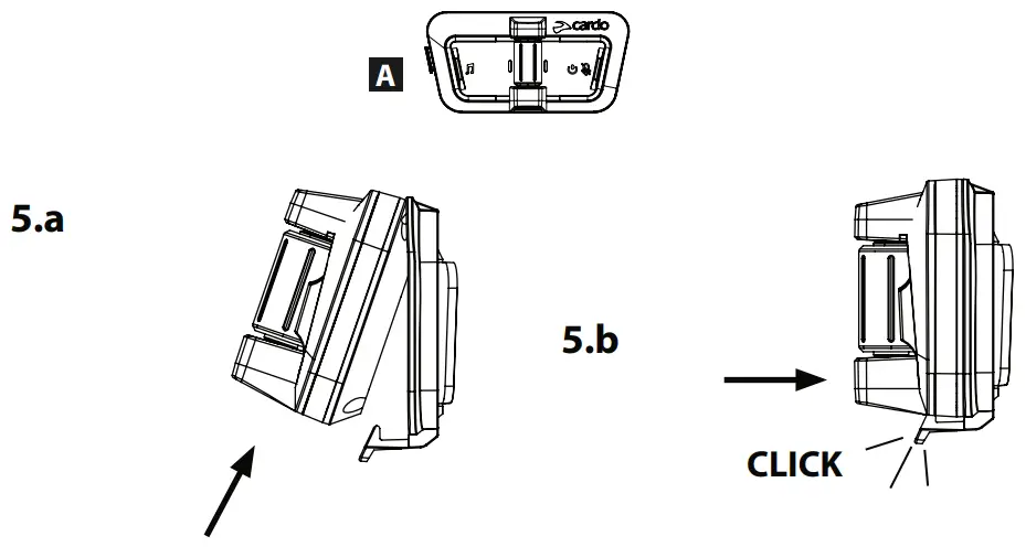 cardo Packtalk Outdoor Ultimate Outdoor Sports Communicator - MOUNT THE CRADLE 6