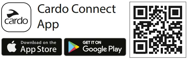 cardo Packtalk Outdoor Ultimate Outdoor Sports Communicator - QR Code