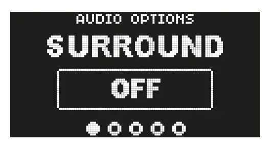 Audio Options