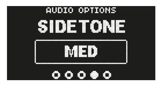 Audio Options