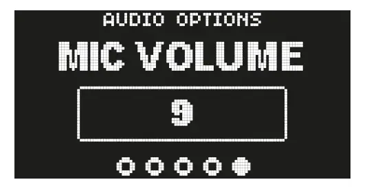Audio Options