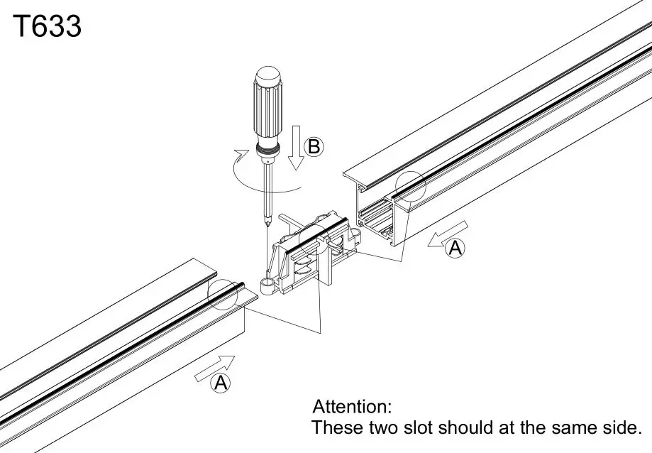 HALCYON T631 Track 3 Circuit Mains Connector Earth R Recessed - Figure 2