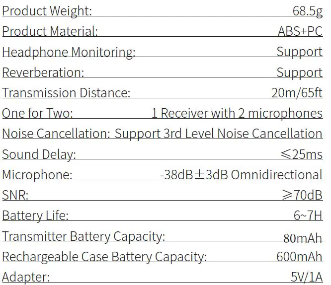 HOLLYLAND-M1-Wireless-Lavalier-Microphone-13