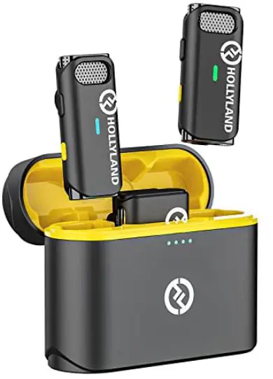 HOLLYLAND-M1-Wireless-Lavalier-Microphone