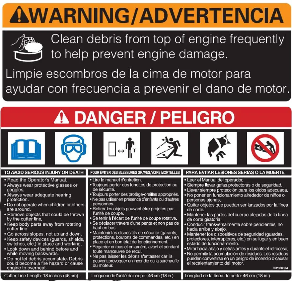 TOPMAQ DR-GM-65 Scrub Clearing Machine User Manual -General Safety Rules