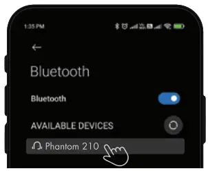 WINGS PHANTOM 210 Gaming Neckband - Bluetooth connection