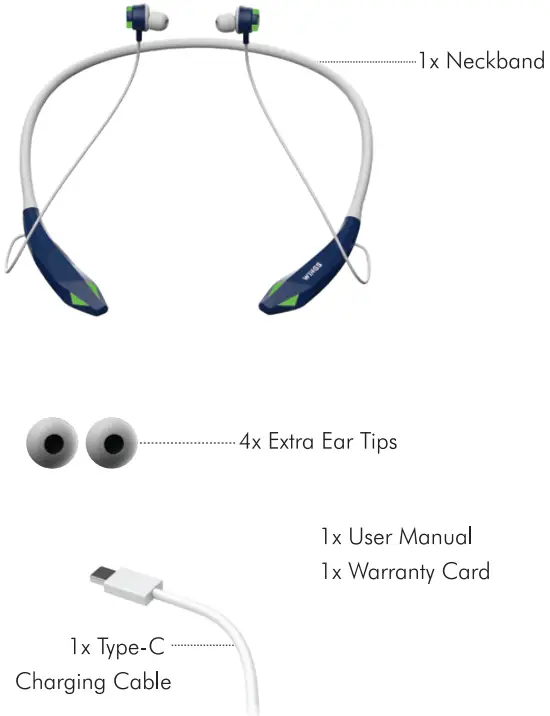 WINGS PHANTOM 210 Gaming Neckband - IN THE BOX