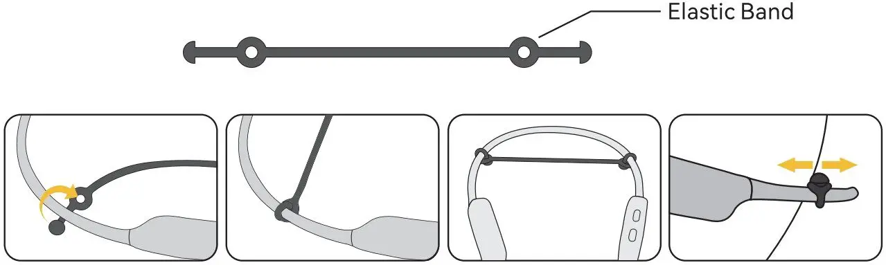 Instructions for Use the Elastic Band
