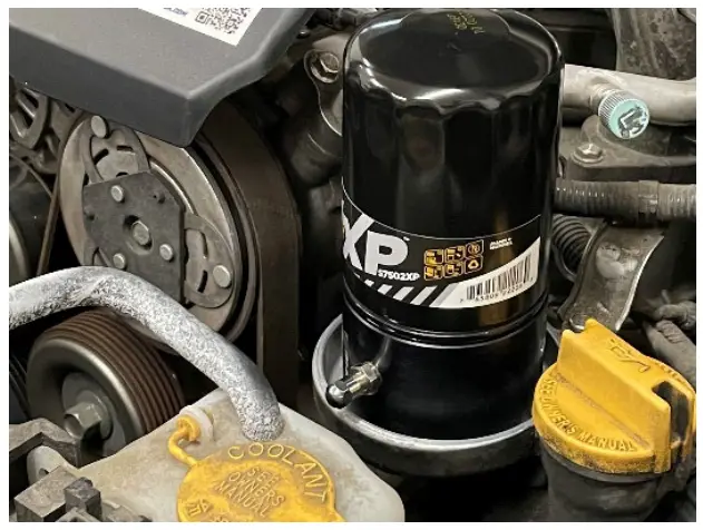 BAXTER PERFORMANCE SS 101 BK Subaru Oil Filter Anti Drain Adapter - oil filter