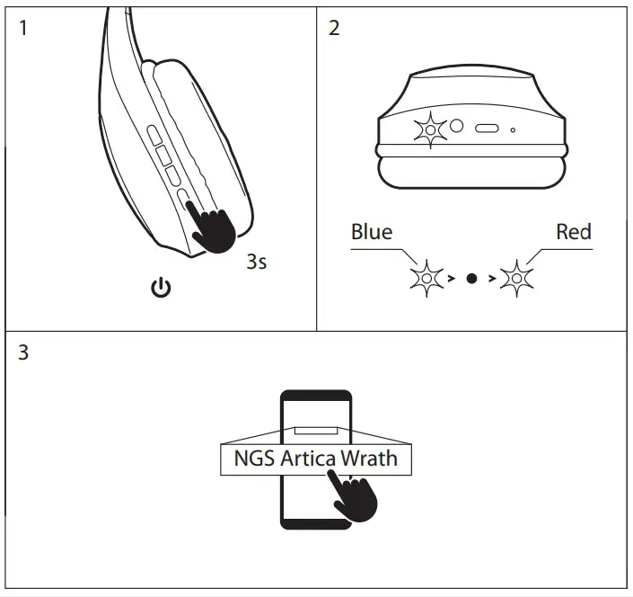 Turn On/Off The Earphones