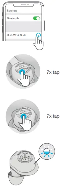 JLAB Work Buds In Ear Headset-FIG15