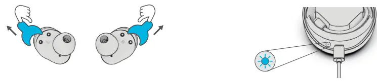 JLAB Work Buds In Ear Headset-FIG2