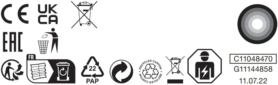 Universal T8 LED Tube Osram SubstiTUBE - Symbol