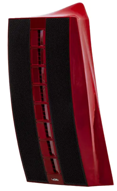 Nexus 6 12x6.5 Inch Sculpted Loudspeaker Array