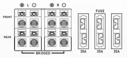 PHOENIX GOLD ZT6004 ZT Powerful 24volt Class D Amplifiers - Speaker