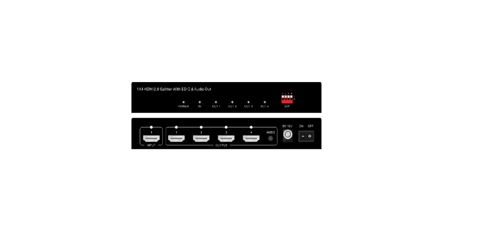 Hdtv Supply Hdtv4k601x4hdmi 4k 60 Hz 1x4 Hdmi Splitter With Edid Scaling And Audio User Manual Hdtv Supply Hdtv4k601x4hdmi 4k 60 Hz 1x4 Hdmi Splitter With Edid Scaling And Audio User Manual