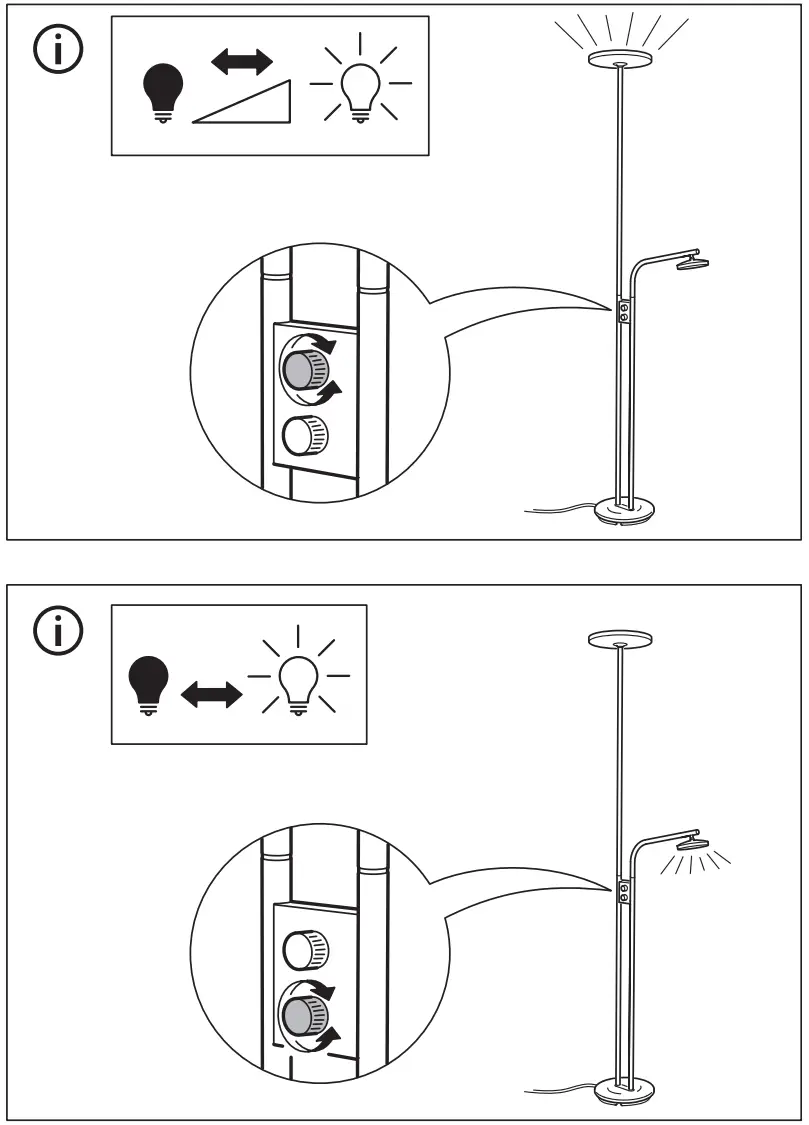 IKEA ISJAKT LED Floor Uplighter or Reading Lamp - fig10