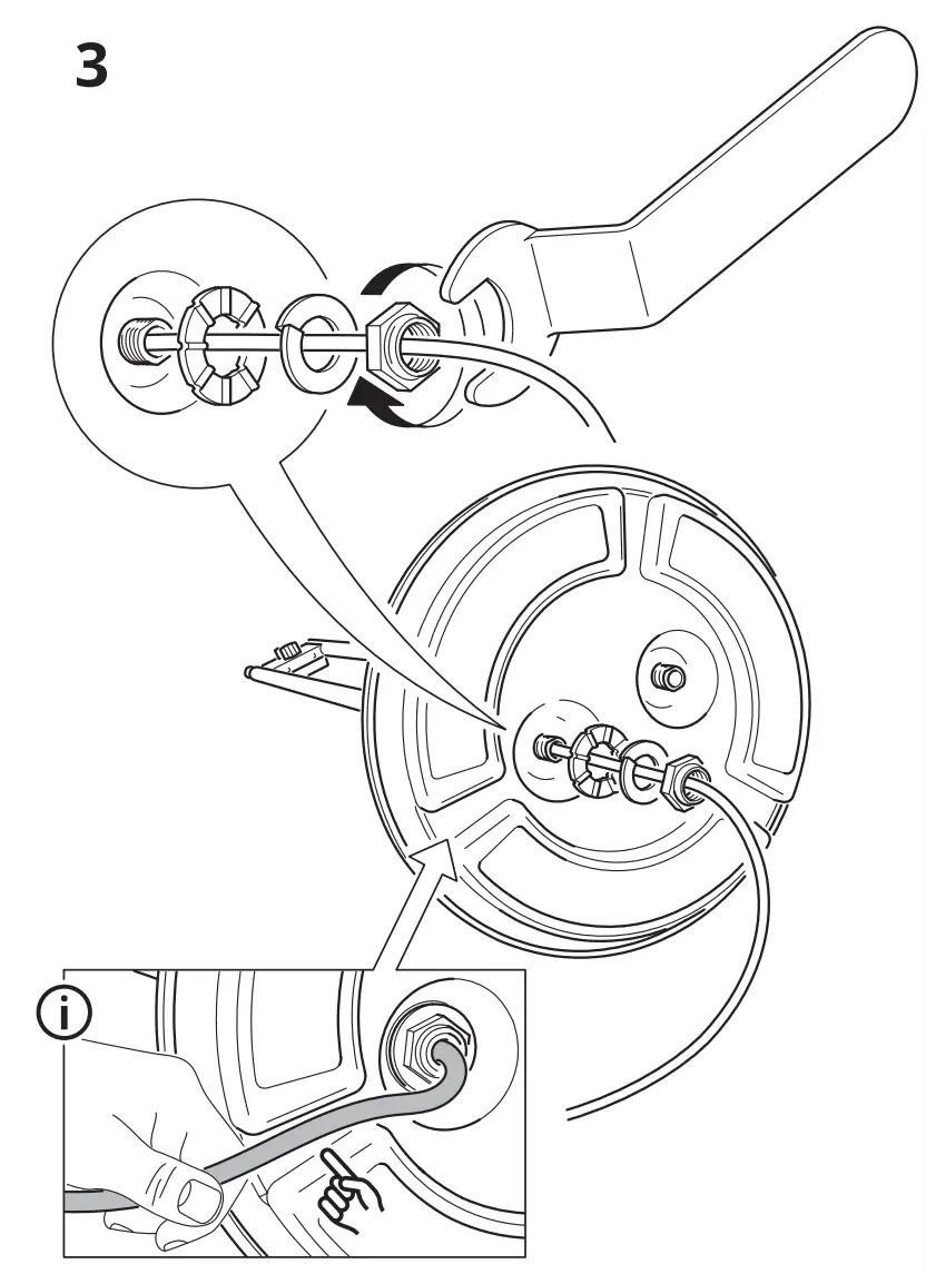 IKEA ISJAKT LED Floor Uplighter or Reading Lamp - fig3