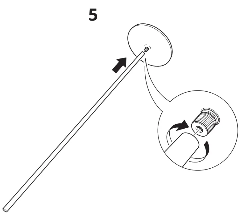 IKEA ISJAKT LED Floor Uplighter or Reading Lamp - fig5