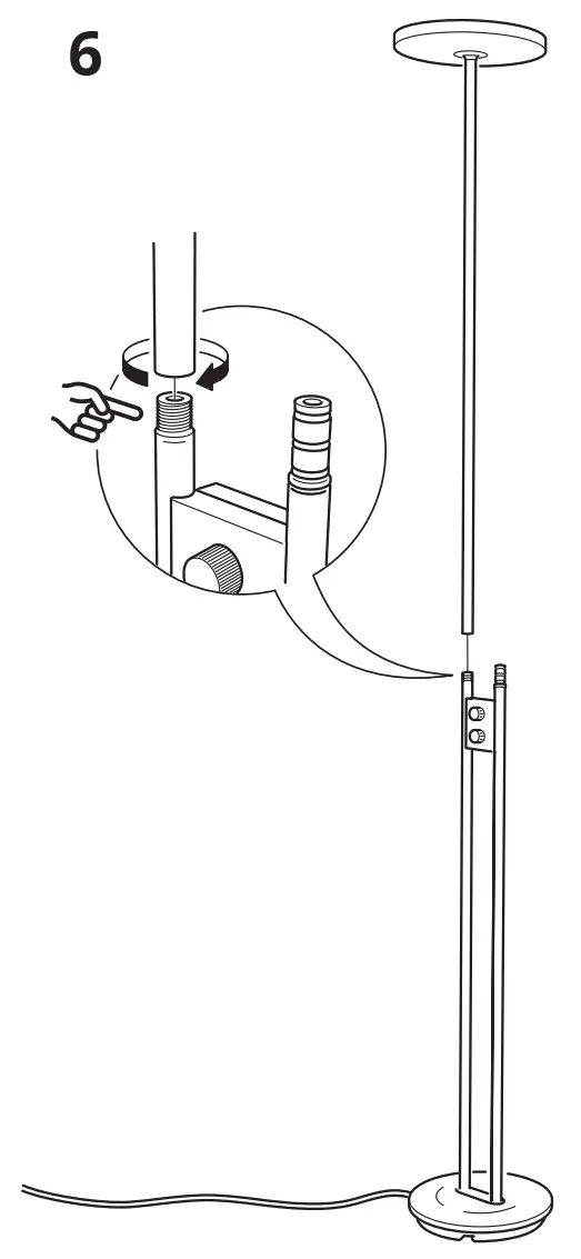 IKEA ISJAKT LED Floor Uplighter or Reading Lamp - fig6