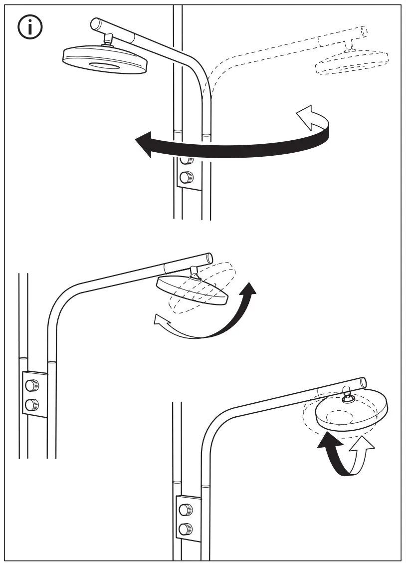IKEA ISJAKT LED Floor Uplighter or Reading Lamp - fig9