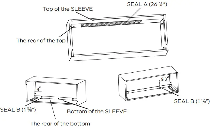 DURASTAR DRPTACWS PTAC Foldable Wall Sleeve - CONTINUED