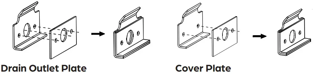 DURASTAR DRPTACWS PTAC Foldable Wall Sleeve - Cover Plate