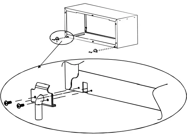 DURASTAR DRPTACWS PTAC Foldable Wall Sleeve - Side Drain