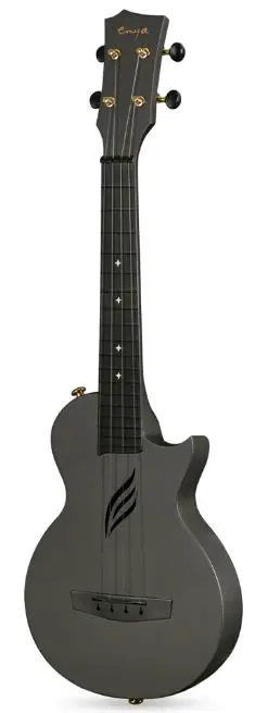 ENYA MUSIC-AcousticPlus-Nova-Cutaway-Carbon-Fiber Beginner-Travel-Ukulele-Kit
