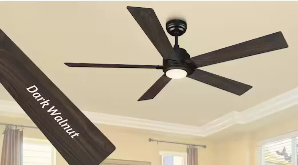 Aspen Hs605j1-l11-bg-1 Dimmable Led Indoor-outdoor Black Smart Ceiling Fan Instruction Manual