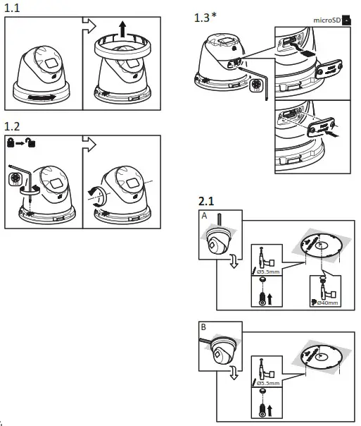 LTS Security CMIP3283W SD IR Varifocal Turret Network Camera - Product Overview 2