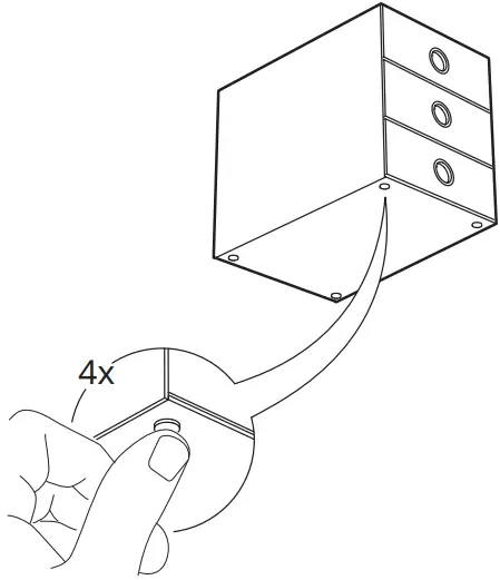 IKEA 805.518.04 JORDFRÄS Mini Chest with 3 Drawers 2