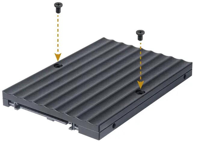 SILVERSTONE MUA01 M.2 NVMe SSD to U.2 SSD Adapter - Installation 2