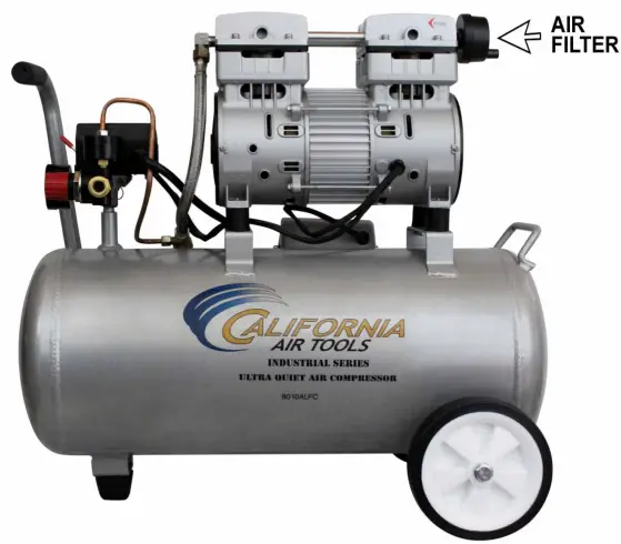 CALIFORNIA AIR TOOLS 8010ALFC Ultra Quiet and Oil Free Air Compressor - fig 4