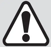 WARNING icon
