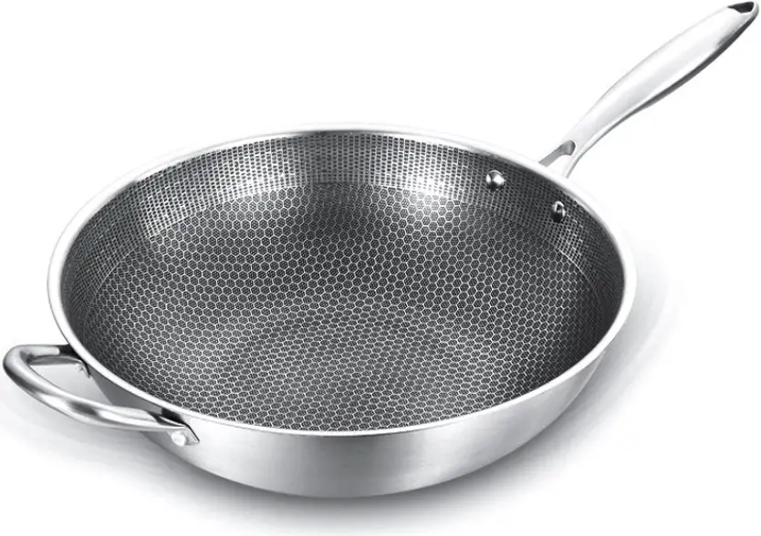 Non Stick Honeycomb Wok King