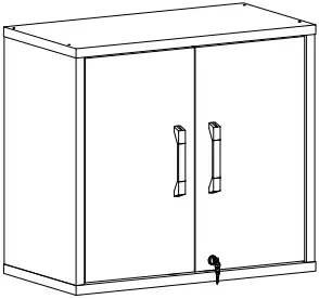 MANHATTAN COMFORT 251BMC6 Eiffel 28.35 Floating Cabinet A4