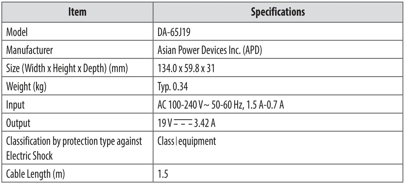LG 14HQ901G Digital X-Ray Detector - Battery Charger Adapter
