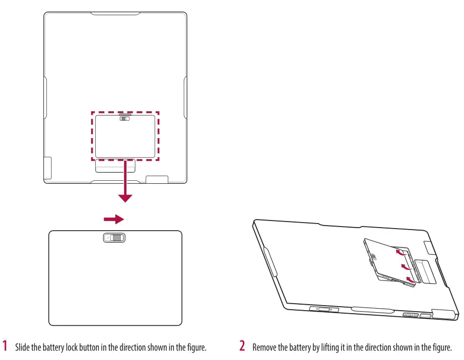 LG 14HQ901G Digital X-Ray Detector - REMOVING BATTERY