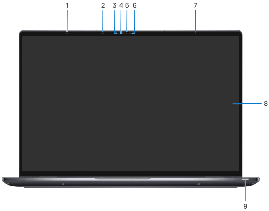 DELL Latitude 9430 Touchscreen Convertible Notebook Laptop - Display