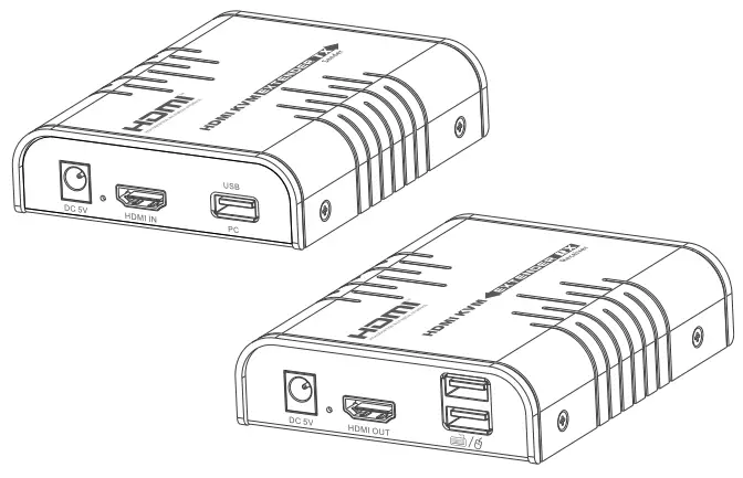 eiRa ER2662KVMIP HDMI KVM Extender -